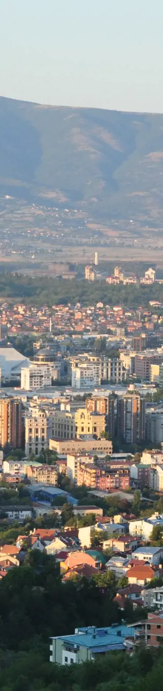 Geniesse die Aussicht vom mächtigen Vodno